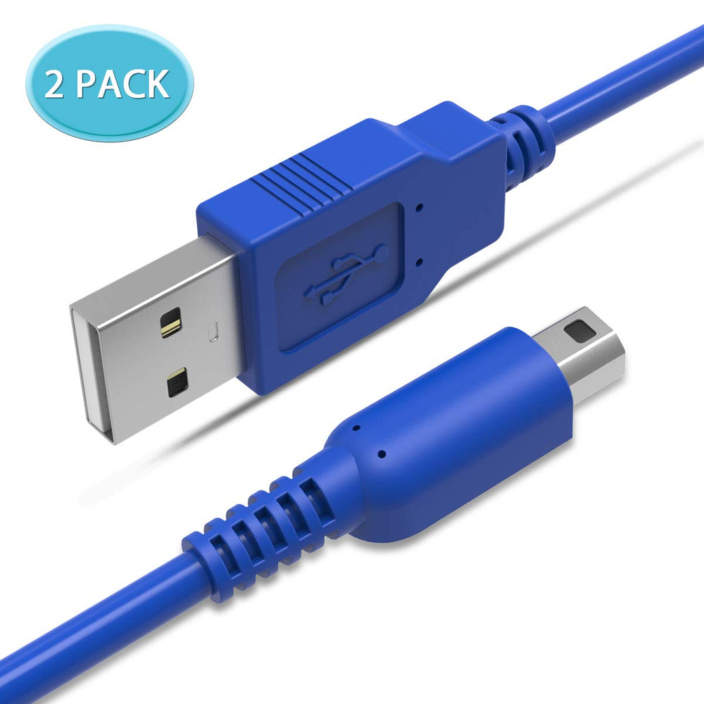 
            
                Load image into Gallery viewer, 2 Pack 5FT USB Charger Cable for 3DS
            
        