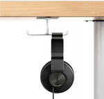 Kopfhörer-Aufhänger unter dem Schreibtisch aus Aluminium