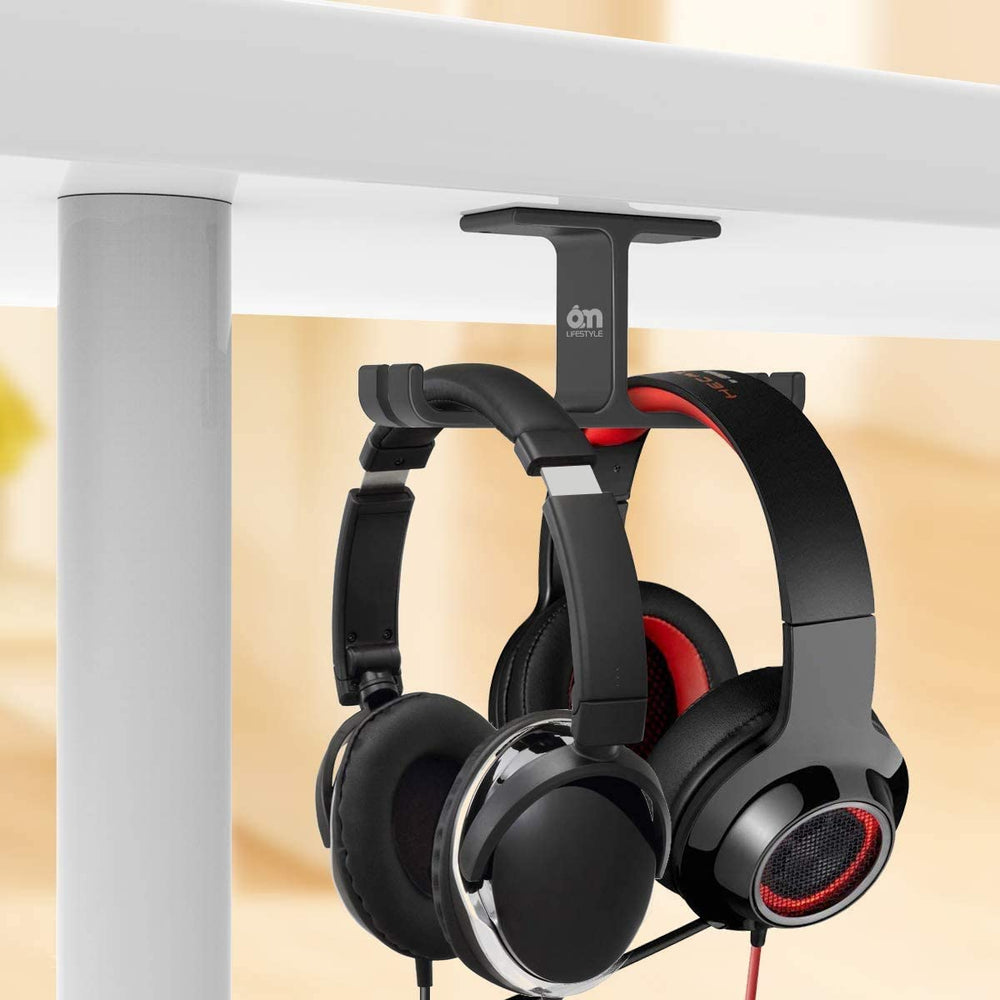 
            
                Load image into Gallery viewer, Headphone Headset Stand Holder Under Desk
            
        