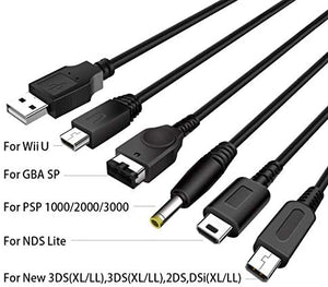 Nintendo DSL DS Lite DSLite new 3DS DSI 3DS XL 2DS XL DSI-XL WALL Charger  +CABLE