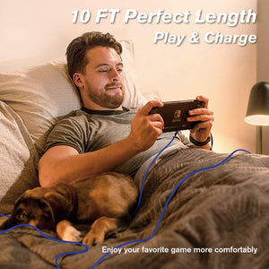 
            
                Cargar imagen en el visor de la galería, 2 Pack 10FT Charger Cable for Nintendo Switch &amp;amp; Switch Lite
            
        