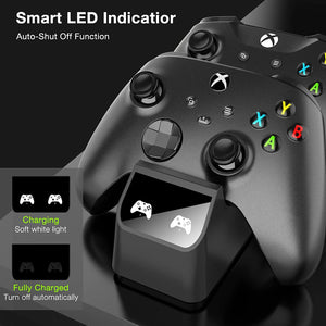 
            
                Load image into Gallery viewer, 2 Pack &amp;amp; 4 Battery Xbox Controller Charger Station
            
        