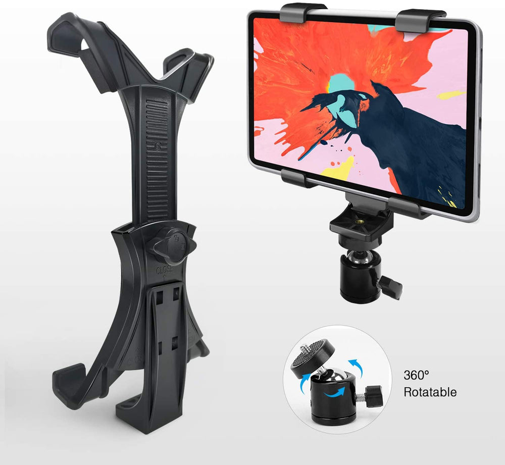 
            
                Charger l&amp;#39;image dans la galerie, iPad Tripod Mount Adapter with 360 Degree Rotatable Ball Head
            
        