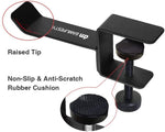 Headphone Headset Holder Hanger, Universal Metal Gaming Headphones Stand Mount Under Desk Hook Clip