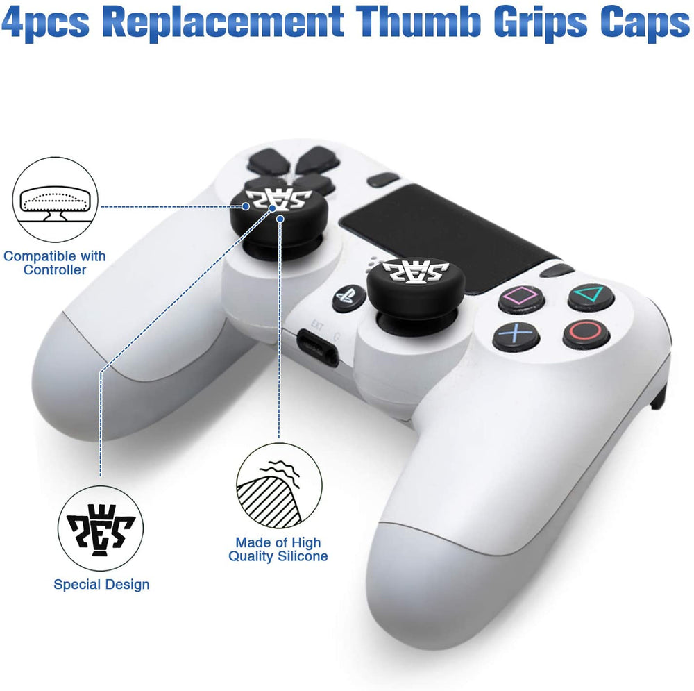 4Pcs Joystick Analog Thumb Stick Grip Caps Cover