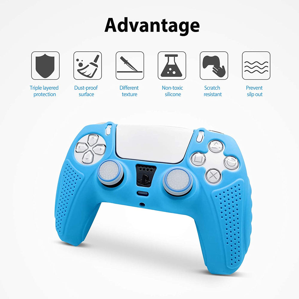 
            
                Charger l&amp;#39;image dans la galerie, PS5 Controller Anti-Slip Silicone Cover Skin x2
            
        