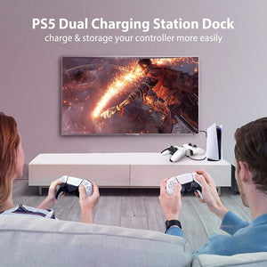 
            
                Cargar imagen en el visor de la galería, PS5 Controller Charger Station
            
        