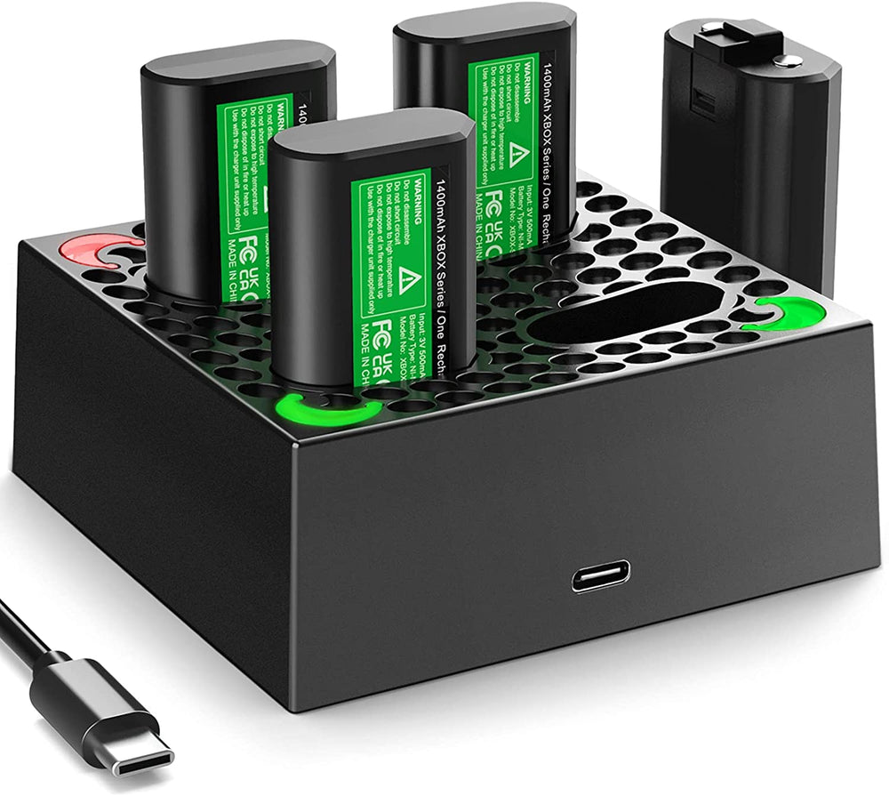 
            
                Charger l&amp;#39;image dans la galerie, 4 PCS 1400mAh Rechargeable Controller Battery Pack
            
        