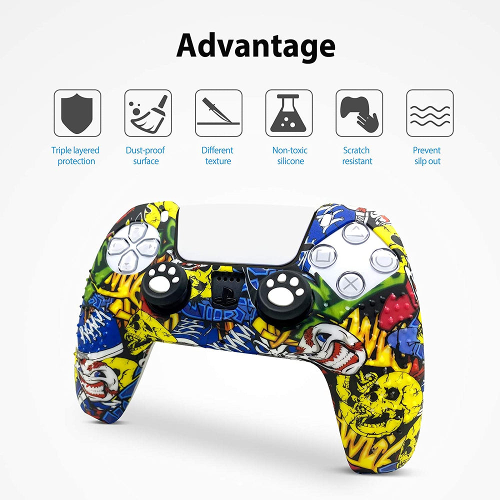 
            
                Charger l&amp;#39;image dans la galerie, Silicone Case Cover Skin for PS5
            
        