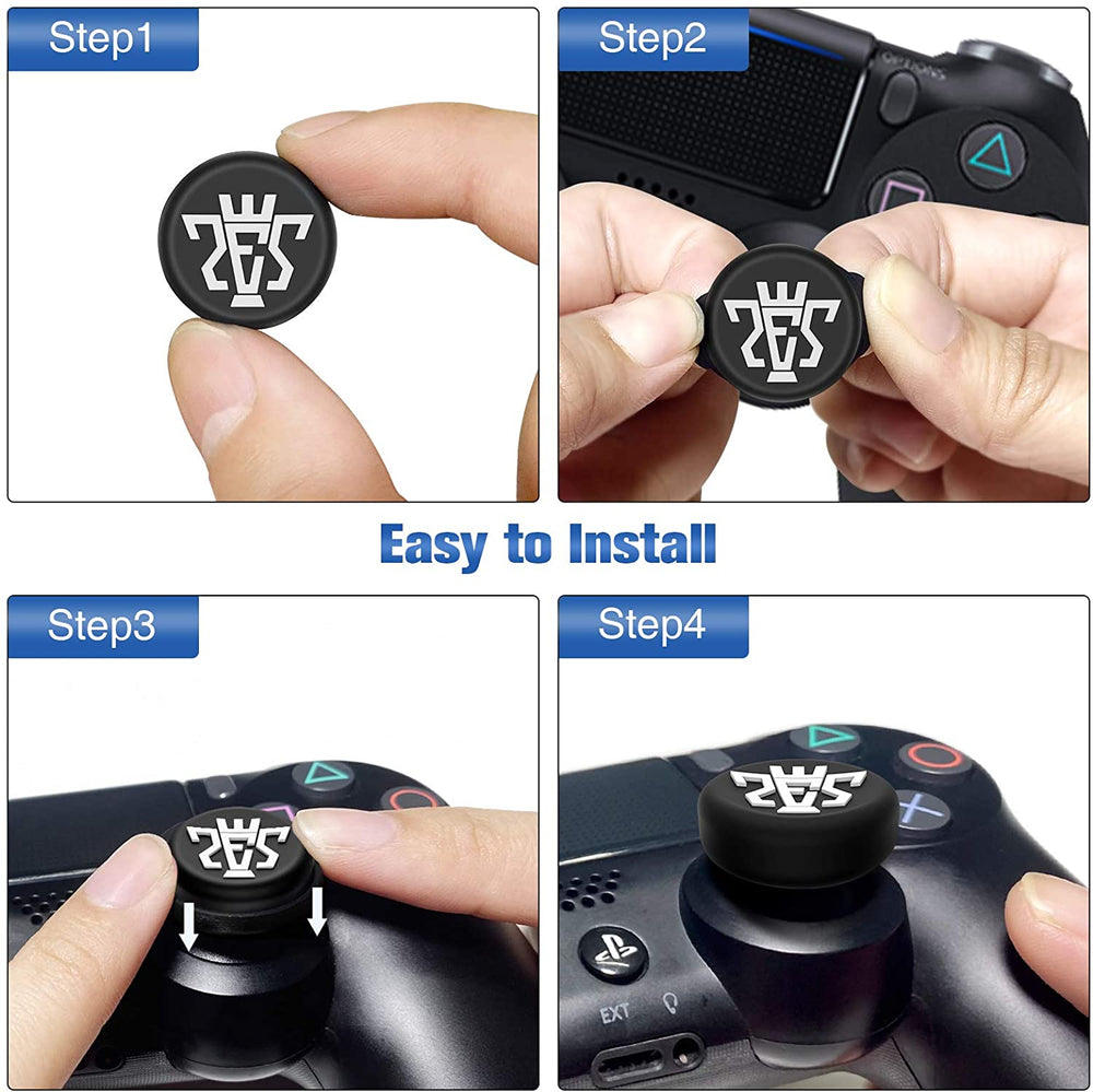4Pcs Joystick Analog Thumb Stick Grip Caps Cover