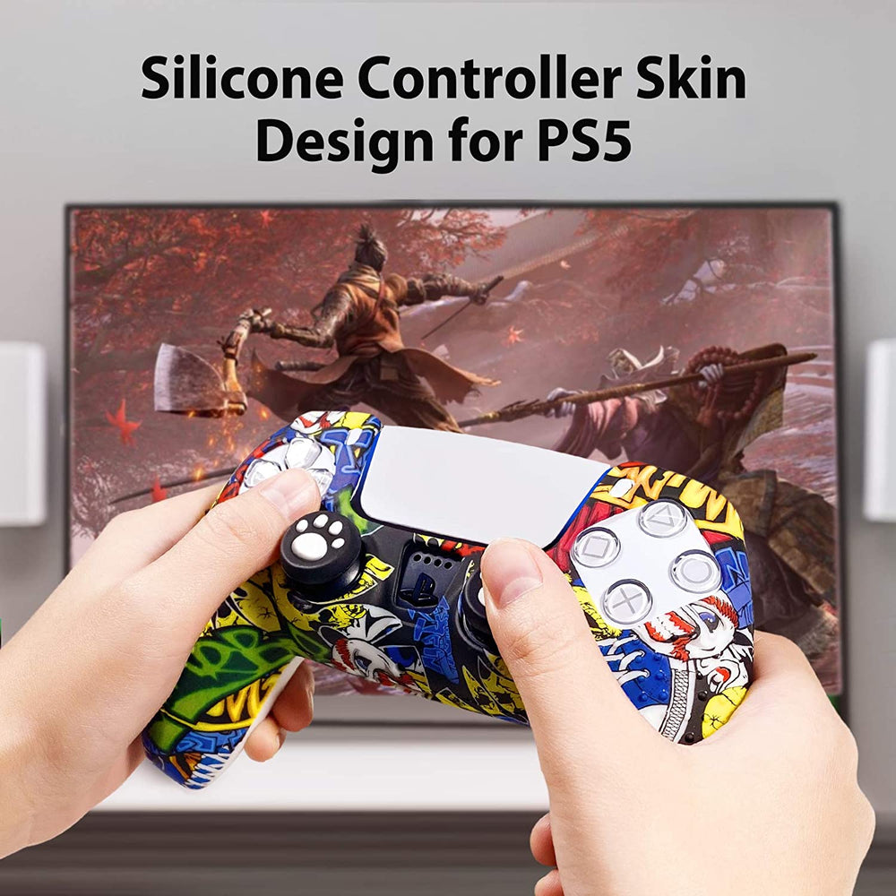 Silicone Case Cover Skin for PS5