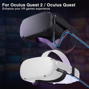 Oculus Quest 2 Link-Kabel, Daugee 16 Fuß USB 3.2 Gen 1 Oculus Link-Kabel mit zusätzlichem USB-C-auf-USB-Adapter
