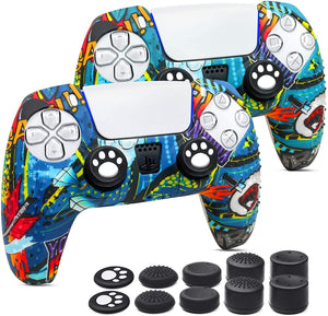 PS5 Controller Cover x2（Planet Style）